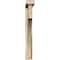 Ekena Millwork Westlake Block Rough Sawn Bracket w/ Offset Brace, Douglas Fir, 4"W x 24"D x 32"H BKT0402X24X32WTL05RDF - alternate 4